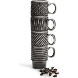 sagaform Coffee & More Espressomok Set van 4 - 1 Set