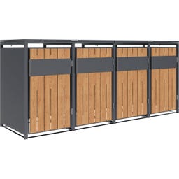 Westmann Mülltonnenbox Varius 4 | 4 x 240L - 1 Stk.