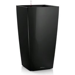 Lechuza CUBICO Premium 40 Planter - Black High Gloss