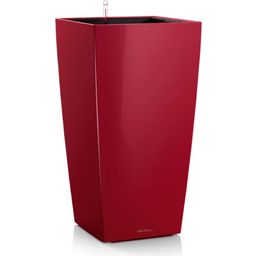 Lechuza CUBICO Premium 50 Planter - Scarlet Red High Gloss