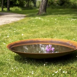ADEZZ Wasserschale aus Stahl