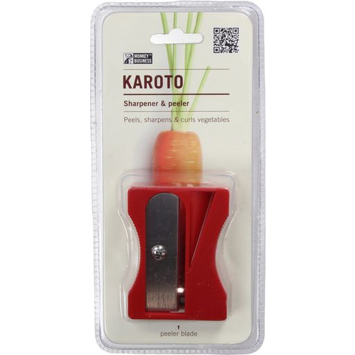 Monkey Business Karoto Gemüsespitzer und -schäler - rot
