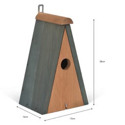 Garden Trading Littleworth Bird House with Pitched Roof - 1 item
