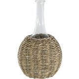 Chic Antique Flasche mit geflochtenem Boden