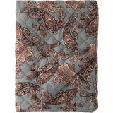 Chic Antique Quilt with Paisley Pattern