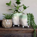 Chic Antique Blumentopf  auf Fuss 