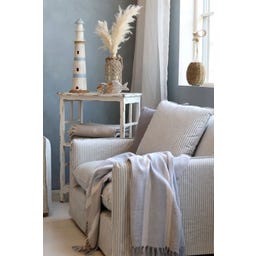 Chic Antique Flasche mit geflochtenem Boden