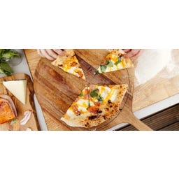 Acacia Wood Pizza Peel & Server