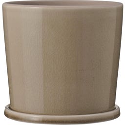 Ib Laursen Topf mit Untersetzer beige - 16 cm