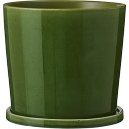 Ib Laursen Topf mit Untersetzer grün - 16 cm
