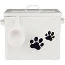 Box mit Deckel für Hundefutter inkl. Messbecher - 1 Stk.