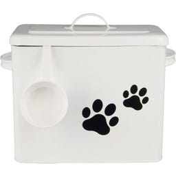 Box mit Deckel für Hundefutter inkl. Messbecher - 1 Stk.
