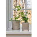 Ib Laursen Topf mit Untersetzer beige