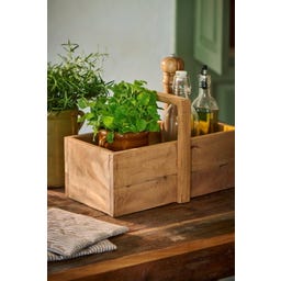 Ib Laursen Holzkiste mit Querhenkel