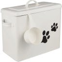 Box mit Deckel für Hundefutter inkl. Messbecher