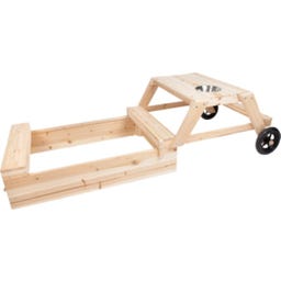 Legler Sandbox with Seating Area and Mud Table - 1 item