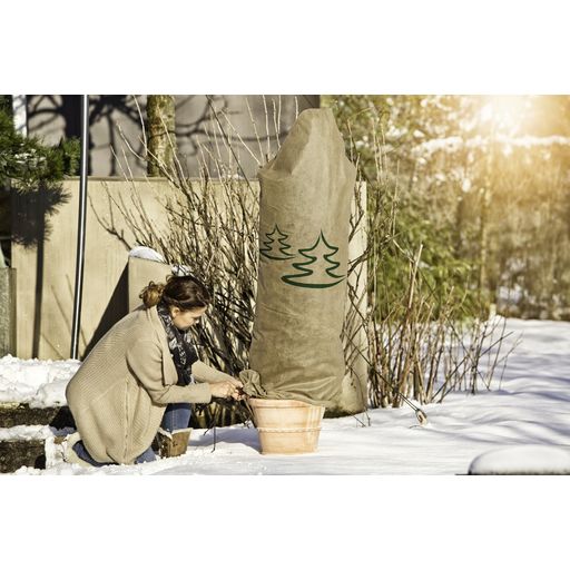Winter Decorative Foil Protective Hood 0.6 x 1.8 m - Tree