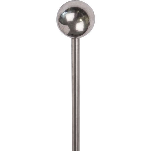 Decorative Plant Support - Ball Top - 90 cm - 1 set - silver