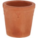 Esschert Design Terrakottakruka med Reliefmönster - 9 cm