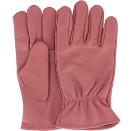 Esschert Design Kuhlederhandschuhe rosa - S