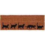 Esschert Design Capacho de Coco S "Gatos"