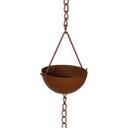 Esschert Design Regenwasserkette Schale braun