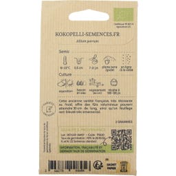 Kokopelli Alho-Francês Bio - Bleu de Solaise