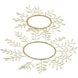 Chic Antique Kranz für Kerzen 2er Set - 1 Set