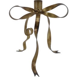 Chic Antique Kerzenständer mit Schleife hoch - 1 Stk
