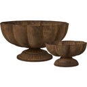 Wikholm Bloom Pflanzpokal rost 2er Set - 1 Set