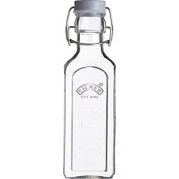 Einkochflasche mit Bügelverschluss, eckig - 300 ml