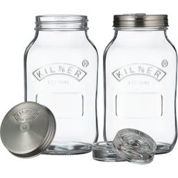 Kilner Fermentation Set - 2 x 1 L jars