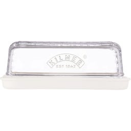 Käseglocke aus Glas, Keramikboden, luftdicht, 24 cm - 1 Stk