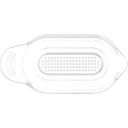 Küchenreibe aus Glas mit Auffangring, Länge: 20 cm - 1 Stk
