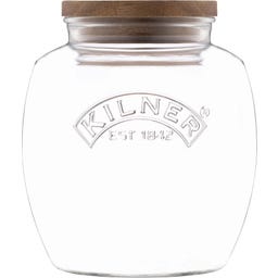 Vorratsglas - mit Holzdeckel, luftdicht 2 l - 1 Stk