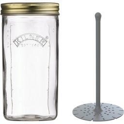 Kilner Weithalsglas mit Heber - 1 l