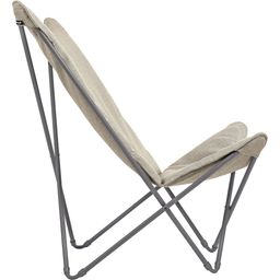 Lafuma SPHINX Lounge Chair szék, Titane - Latte