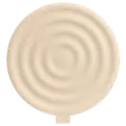 elho ripple floorprotector 17 cm, pilzbeige - 1 Stk