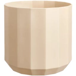 elho Topf facet rund 35 cm - mandelrosa