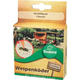Silence Nachfüllpack für Wespen-Köderfalle - 3 Packungen