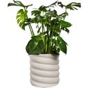 elho Pflanzgefäß swirl 37 cm - leinenweiß