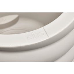 elho Pflanzgefäß swirl 37 cm - leinenweiß