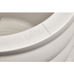 elho Pflanzgefäß swirl 47 cm - leinenweiß