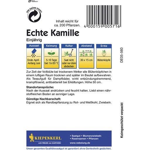 Kiepenkerl Echte Kamille - 1 Verpakking