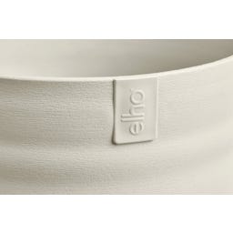 elho dune rund 22 cm - leinenweiß