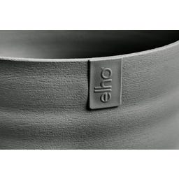 elho dune rund 25 cm - warmes anthrazit