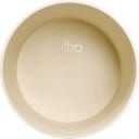 elho Topf blocks & stripes 15 cm - cremegelb