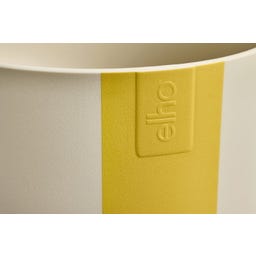 elho Topf blocks & stripes 15 cm - cremegelb