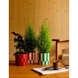 elho blocks & stripes 15cm - meadow green