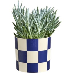 elho Kruka Blocks & Stripes 15 cm - kungsblå